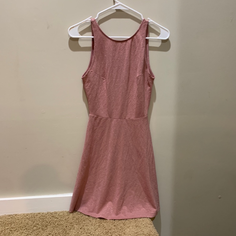 Pink lightweight dress
